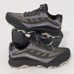 Merrell Women's Moab Speed Hiking Shoes J135408 Lichen / Sz 9 *GREAT CONDITION!*